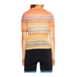 Diesel M-ICAELA Kortermet gensers i appelsinfarge - Strikkejakker & gensere for kvinner -Dame-strikkegensere Salg unnamed file 2353