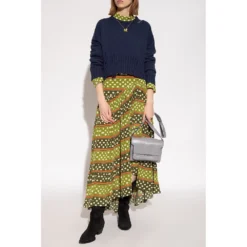 Marni Logo Blå Genser - Elegant Strikkegenser for Damer -Dame-strikkegensere Salg unnamed file 2445