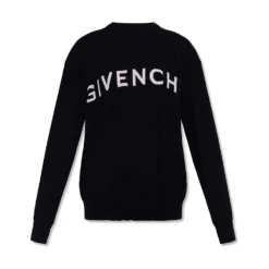 Givenchy Logo Sweater - Black | Premium Dame Strikkejakker & Gensere