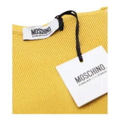 Moschino Cheap And Chic Sweater - Gul Strikkegenser for Damer