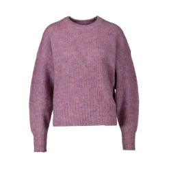 Co'Couture Rundhalset strikkejakke i rosa - Elegant og behagelig damegenser