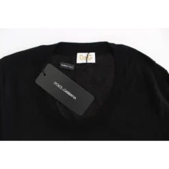 Dolce & Gabbana Crewneck Sweater Pull Top Black - Elegant Dame Overdeler 11 Dolce & Gabbana Crewneck Sweater Pull Top Black - Elegant Dame Overdeler -Dame-strikkegensere Salg unnamed file 2572