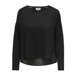 ONLY Brienna Pullover Black - Elegant strikkejakke for kvinner