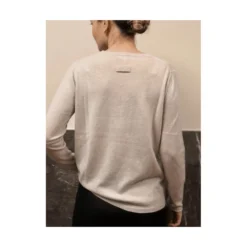 Tricot Sweater Gray - Elegant Dameoverdeler i Mykt Strikk -Dame-strikkegensere Salg unnamed file 2610