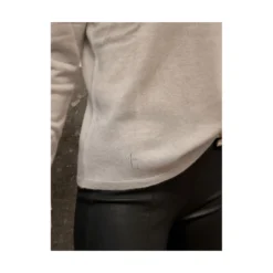 Tricot Sweater Gray - Elegant Dameoverdeler i Mykt Strikk -Dame-strikkegensere Salg unnamed file 2611