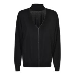 Brunello Cucinelli Svart Strikkegenser for Dame | Luksus Overdel