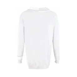 Fabiana Filippi Grå Strikkegenser - Elegant og Komfortabel Dameoverdel