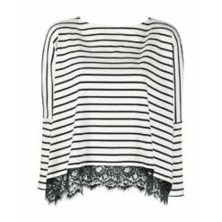 Semicouture Sweater Gray - Elegant Strikkejakke for Damer