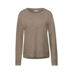 Street One A301652 Top Beige - Elegant strikkejakke for damer -Dame-strikkegensere Salg unnamed file 2712