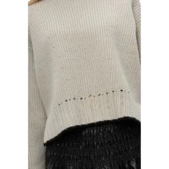 Proenza Schouler Grå Ullgenser - Elegant og Tidløs Strikkegenser for Damer -Dame-strikkegensere Salg unnamed file 2715