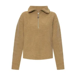 Eytys Neo Sweater Beige - Strikkejakke for Dame -Dame-strikkegensere Salg unnamed file 2720