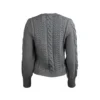 Stella McCartney Embroidered Sweater Gray - Elegant Dame Overdeler i Strikk