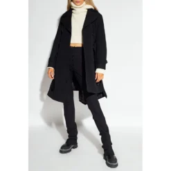 Comme des Garçons Hooded Turtleneck Top Beige - Dame Overdeler Strikkejakker & Gensere -Dame-strikkegensere Salg unnamed file 277