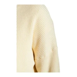 Samsøe Samsøe 'Joanne' V-hals Genser i Beige - Elegant og Tidløs Strikkegenser for Kvinner -Dame-strikkegensere Salg unnamed file 2787