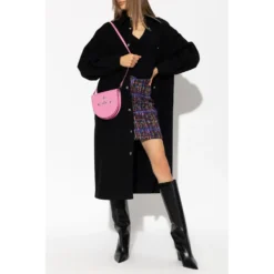 IRO Lilween Cashmere Sweater Black - Elegant Dameoverdel i Mykt Kasjull -Dame-strikkegensere Salg unnamed file 2791