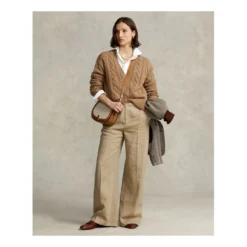 Polo Ralph Lauren Melange Genser Brun - Elegant strikkeplagg for kvinner -Dame-strikkegensere Salg unnamed file 2810