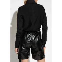 Rick Owens Draped Sweater Black - Dame/Overdeler/Strikkejakker & Gensere -Dame-strikkegensere Salg unnamed file 2821