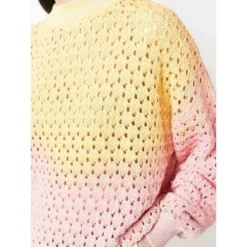 The Attico Sweater Pink - Elegant Strikkejakke for Damer -Dame-strikkegensere Salg unnamed file 2841