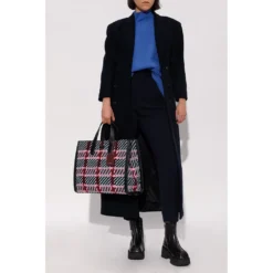 See by Chloé Ribbed Sweater Blue - Elegant Strikkegenser for Damer -Dame-strikkegensere Salg unnamed file 2853