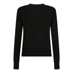Kenzo Relaxed Fit Sweater Black - Strikkegenser for Damer