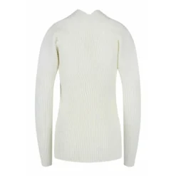 Bottega Veneta Hvit Kardigan - Elegant Strikkejakke for Damer -Dame-strikkegensere Salg unnamed file 2870