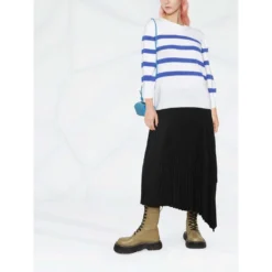 A.P.C. Hvit Strikkegenser - Elegant og Tidløs Strikkeplagg for Kvinner -Dame-strikkegensere Salg unnamed file 2897