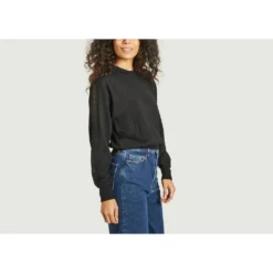 See by Chloé Embroidered Sweater Black - Elegant Strikkegenser for Damer