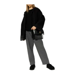 A.P.C. Knitwear Black - Elegant Strikkejakke for Damer