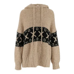 Khaite Rundhalset Strikkgenser i Beige - Elegant og TidlĂžs Dameoverdel