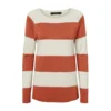 VERO MODA Nellie Glory Ls Genser i Orange - Elegant og behagelig strikket genser for damer