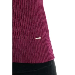 Liu Jo V-hals strikkejakke i lilla | Elegant og behagelig dameoverdel -Dame-strikkegensere Salg unnamed file 3038