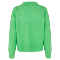 Samsøe Samsøe Grønn Strikkegenser - Elegant og Komfortabel Dameoverdel -Dame-strikkegensere Salg unnamed file 307