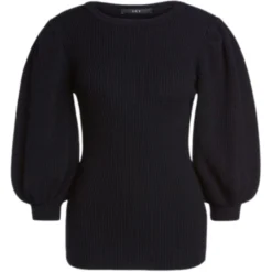 SET Pull 71783-9990 Black - Elegant strikkejakke for dame