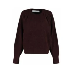 IRO Knitwear Red - Elegant Strikkejakke for Dame