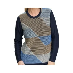 Signature Strikket Genser Beige - Elegant strikket genser for damer