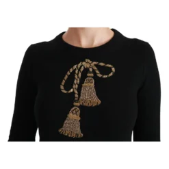 Dolce & Gabbana Dusk Pull Black - Elegant Dame Overdeler i Strikk 8 Dolce & Gabbana Dusk Pull Black - Elegant Dame Overdeler i Strikk -Dame-strikkegensere Salg unnamed file 3185