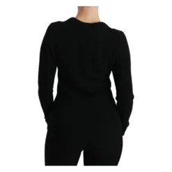 Dolce & Gabbana Dusk Pull Black - Elegant Dame Overdeler i Strikk 9 Dolce & Gabbana Dusk Pull Black - Elegant Dame Overdeler i Strikk -Dame-strikkegensere Salg unnamed file 3186