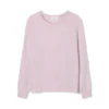 American Vintage East Top Pink - Dame Overdeler i Strikk