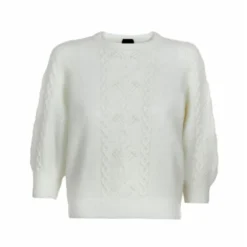 Ane Mone Fiona Pullover - Off-White Strikkegenser for Dame