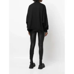 Rick Owens Rundhalset Strikkgenser i Svart | Dame Overdeler -Dame-strikkegensere Salg unnamed file 3228