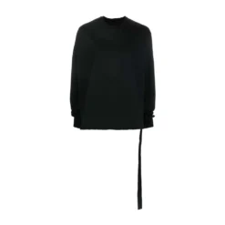 Rick Owens Rundhalset Strikkgenser i Svart | Dame Overdeler -Dame-strikkegensere Salg unnamed file 3229