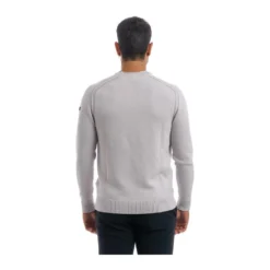 RRD Rundhalset strikkejakke i grå - Elegant og behagelig dameoverdel -Dame-strikkegensere Salg unnamed file 3241