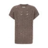 Brown Close To My Heart Ginny Vest - Elegant Dame Overdel i Strikk
