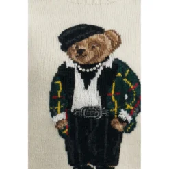 Polo Ralph Lauren Rundhalset strikkejakke i beige - Elegant og tidløs stil -Dame-strikkegensere Salg unnamed file 3305