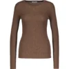 Urban Pioneers Sweater Brown - Strikkegenser for Dame