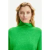 Samsøe Samsøe Grønn Nola T-N Genser D Green - Strikkejakke for Dame