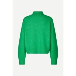 Samsøe Samsøe Grønn Nola T-N Genser D Green - Strikkejakke for Dame -Dame-strikkegensere Salg unnamed file 3447