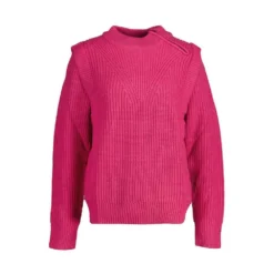 Silvian Heach Trui Purple - Elegant strikkejakke for damer