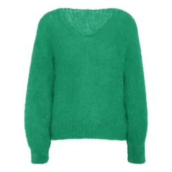 American Dreams Milana LS Mohair Knit - Emerald Green | Elegant Damegenser -Dame-strikkegensere Salg unnamed file 3519