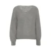 American Dreams Knitwear Gray - Elegant Dame Overdeler og Strikkejakker